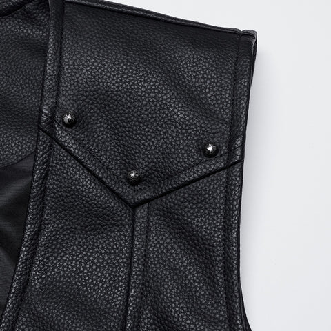 Goth Gorgeous Leather Vest