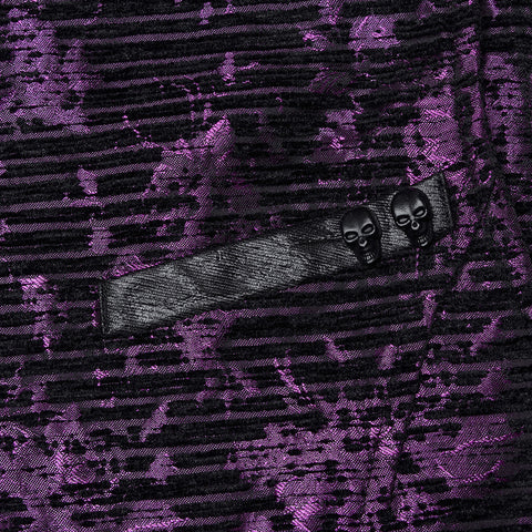Goth exquisite jacquard vest
