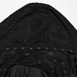 Gothic Decadent Asymmetric Knitted Coat
