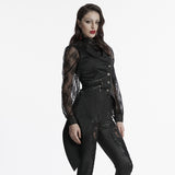 Dark Night Goth Asymmetric vest
