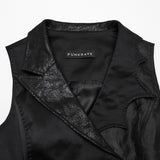 Dark Night Goth Asymmetric vest