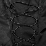 Dark Night Goth Asymmetric vest