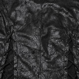 Goth Dark Alien Asymmetric Vest
