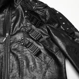 Cyberpunk stand up collar jacket