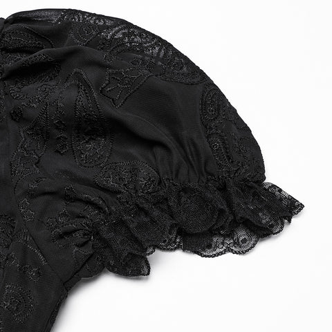Gothic Gorgeous Chiffon Shirt