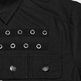 Punk neat short sleeved shirt
