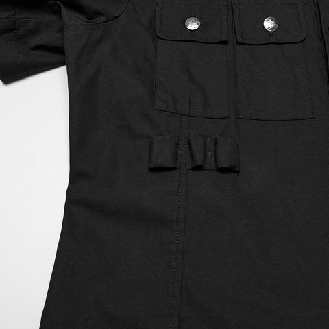 Punk neat short sleeved shirt