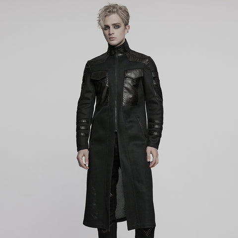 Cyberpunk Geometric Jacket For Men