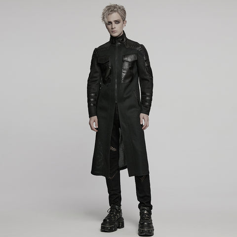 Cyberpunk Geometric Jacket For Men
