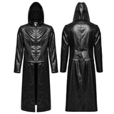Detachable punk leather  jacket