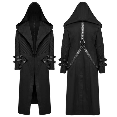 Punk street hooded jacket