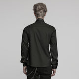 Punk handsome street men's shirt