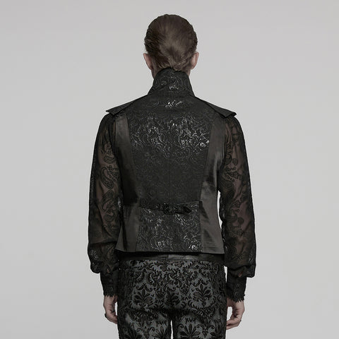 Goth Jacquard Gentlemen's Waistcoat
