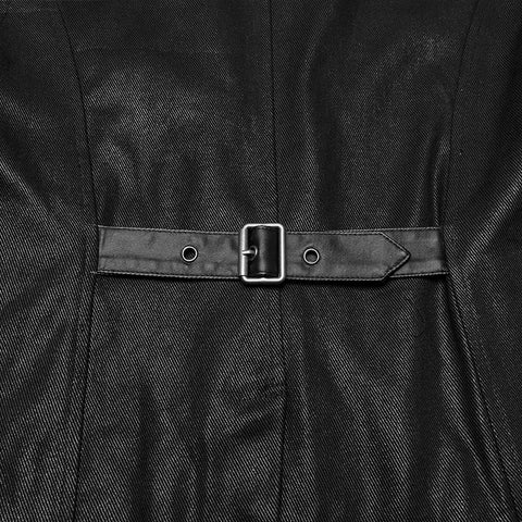 Punk handsome segmentation vest