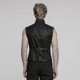 Punk handsome segmentation vest