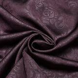 Goth stand up collar dark rose shirt