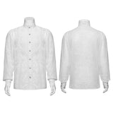 Goth Romantic Chiffon Men's Shirt