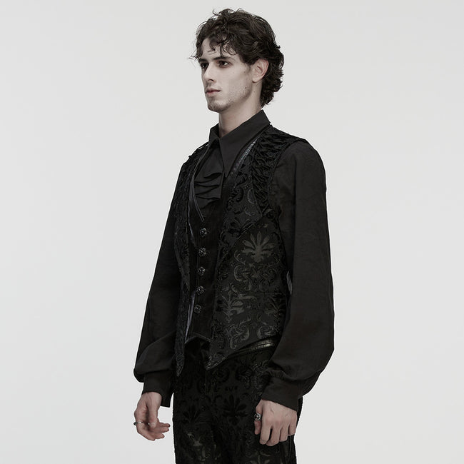 Goth Palace Embroidered Vest