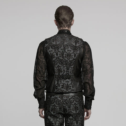 Goth Palace Embroidered Waistcoat
