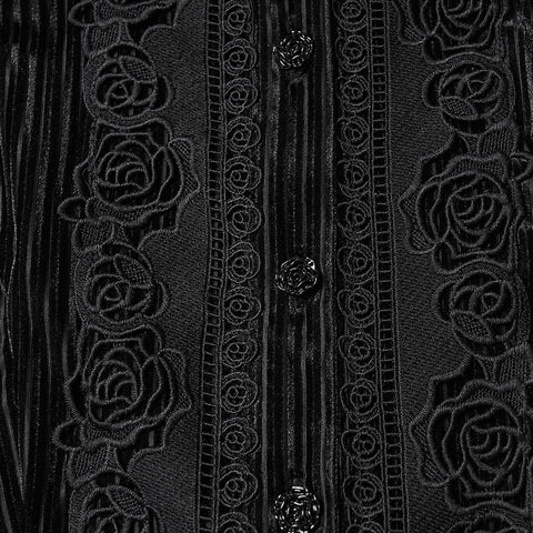 Daily Delicate Velvet Goth Shirt