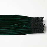 Daily Delicate Velvet Goth Shirt