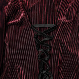 Daily Delicate Velvet Goth Shirt