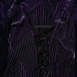 Daily Delicate Velvet Goth Shirt