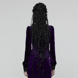 Daily Delicate Velvet Goth Shirt