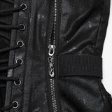 Punk drawstring tube top