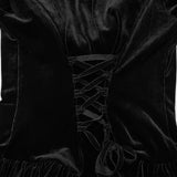 Goth V-neck cardigan