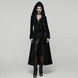 Goth Hooded Mysterious Coat