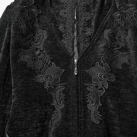 Goth Hooded Mysterious Coat