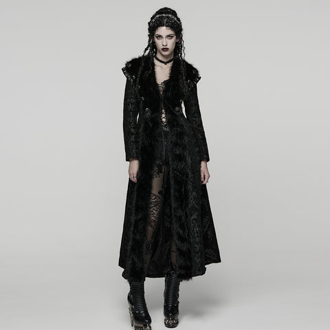 Goth Gorgeous Plush Coat