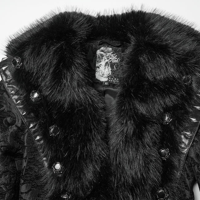 Goth Gorgeous Plush Coat