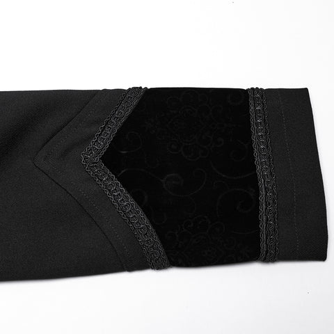 Retro goth cloak-jacket