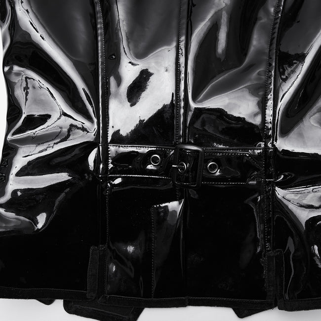 Dark Goth Patent Leather Vest