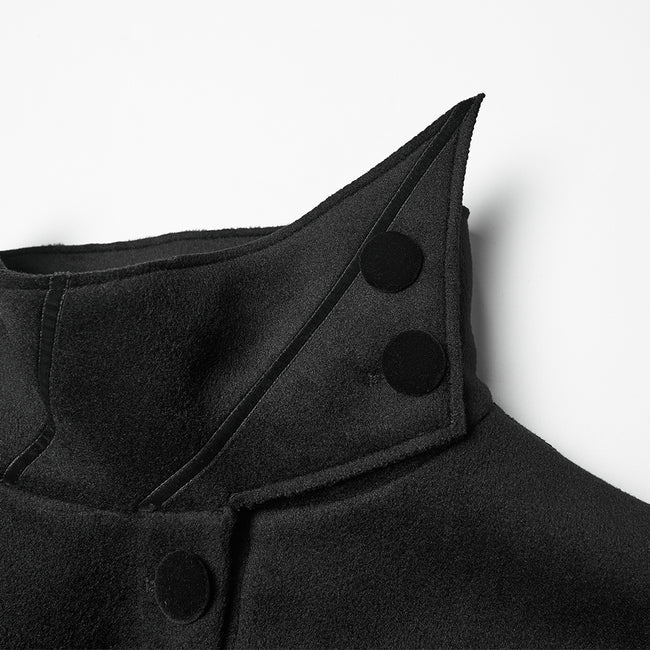 Night Bat Goth Wool Coat