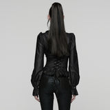 Gothix Puff Sleeves Shirt