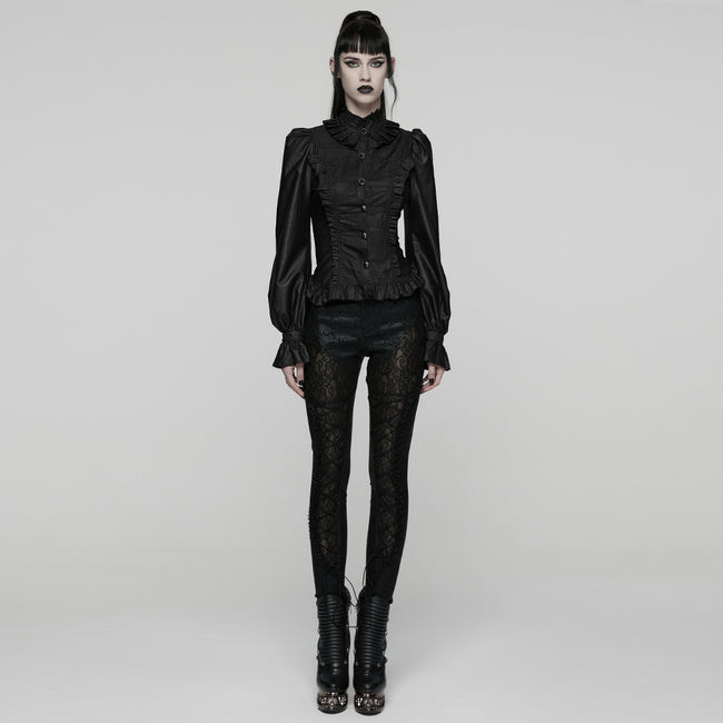 Gothix Puff Sleeves Shirt