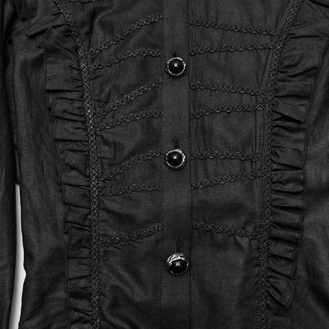 Gothix Puff Sleeves Shirt