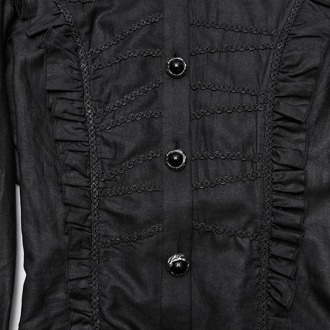 Gothix Puff Sleeves Shirt