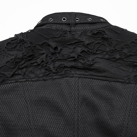 Cool Ragged Punk Short Vest