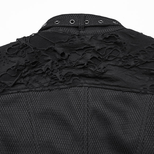 Cool Ragged Punk Short Vest