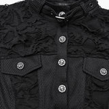 Cool Ragged Punk Short Vest