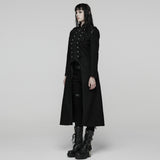 Night Bat Goth Wool Coat
