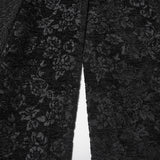 Night Bat Goth Wool Coat