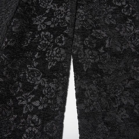 Night Bat Goth Wool Coat