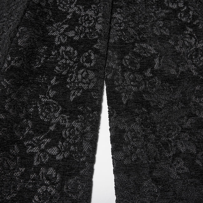 Night Bat Goth Wool Coat