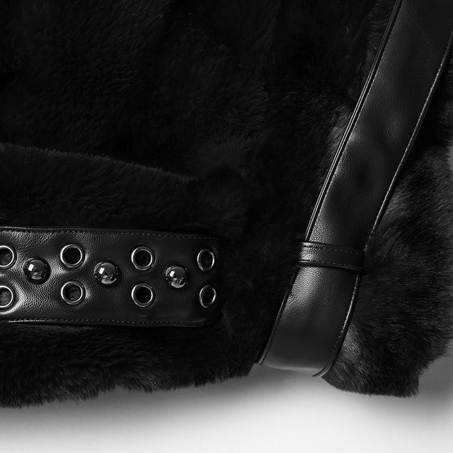 Punk Ultra-Soft Fur Coat