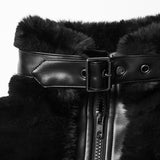 Punk Ultra-Soft Fur Coat